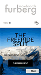 Mobile Screenshot of furbergsnowboards.com