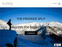 Tablet Screenshot of furbergsnowboards.com